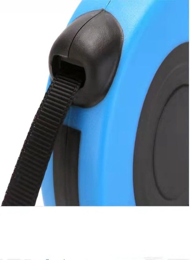 KLIVE Automatic -Retractable- Dog Belt Strong Tangle-Free Handle Puppy Pet Lead for Small and Medium (Color : Blue, Size : 5m) - Image 5